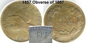 1857 Obverse of 1857