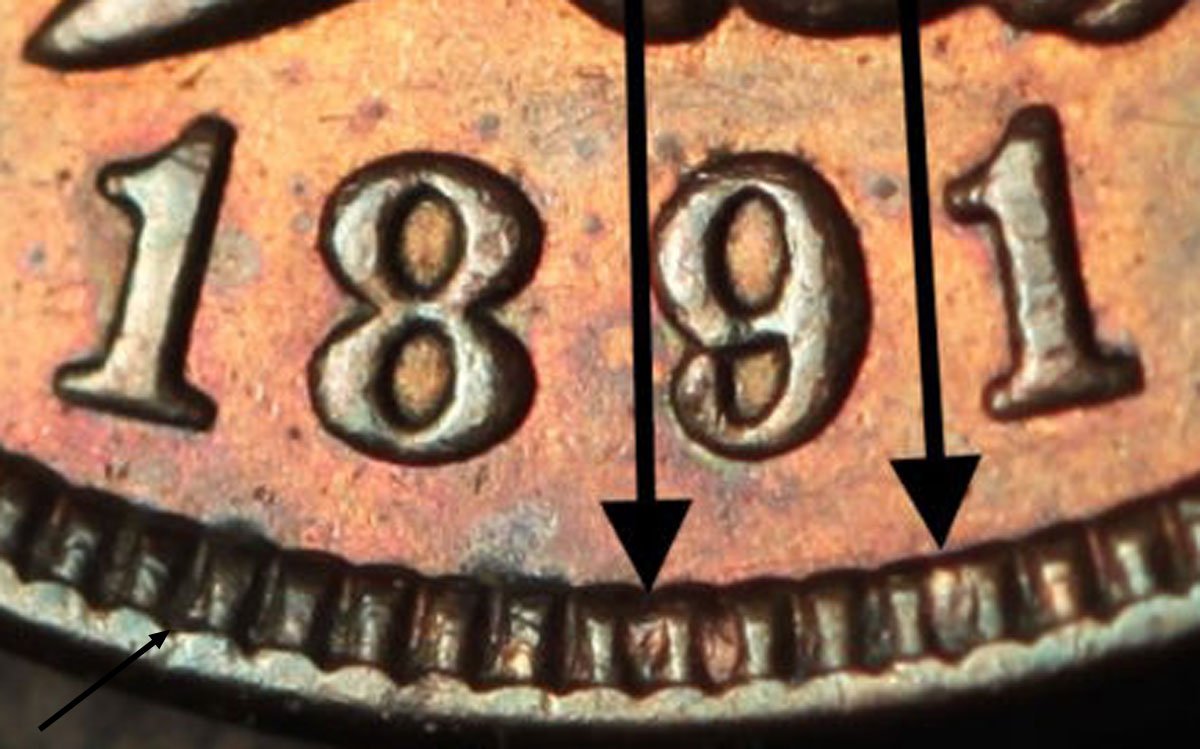1891 MPD-002 Indian Head Penny - Photo by Ed Nathanson