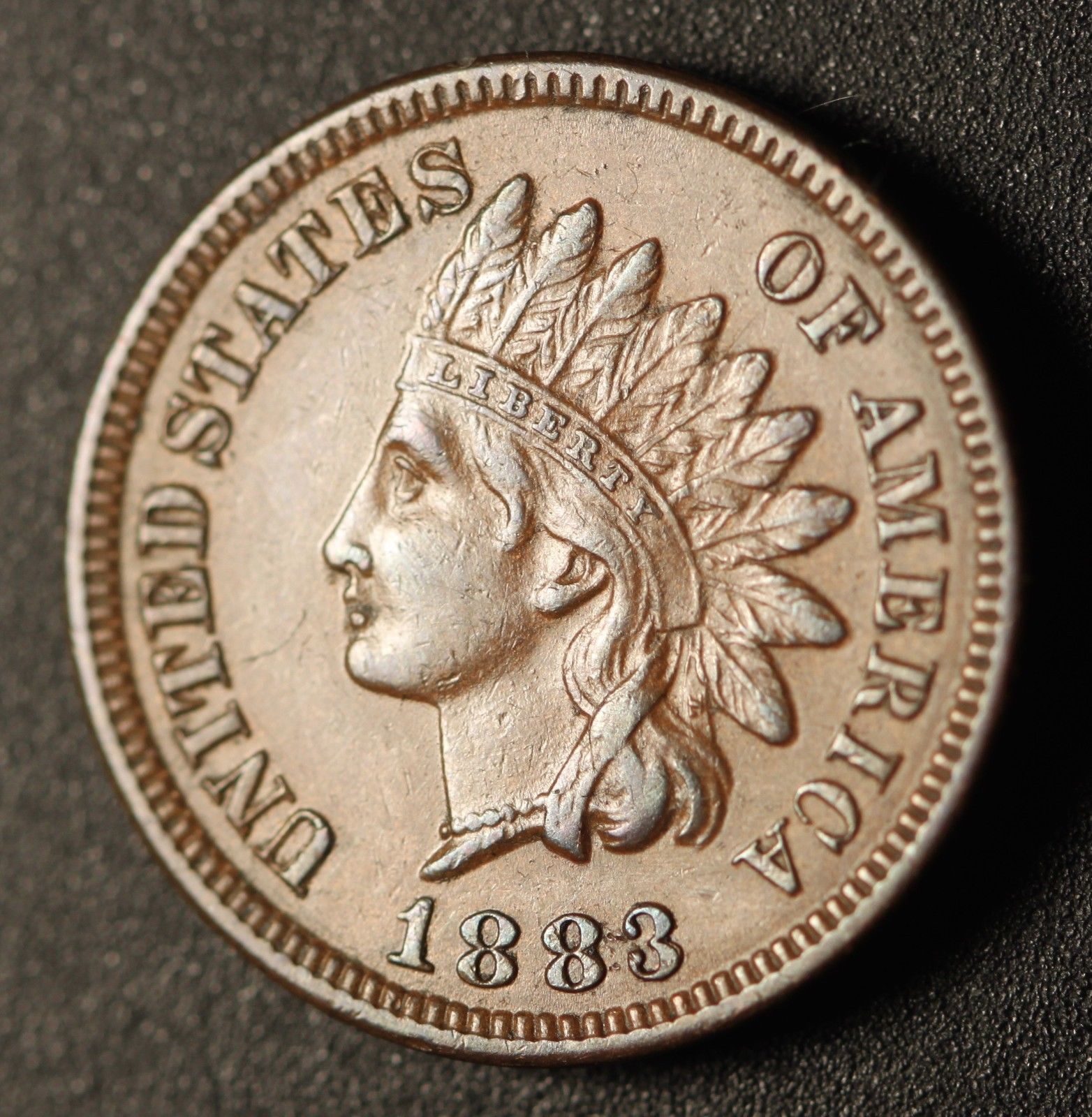 1883 RPD-003 - Indian Head Penny - Photo by Ed Nathanson