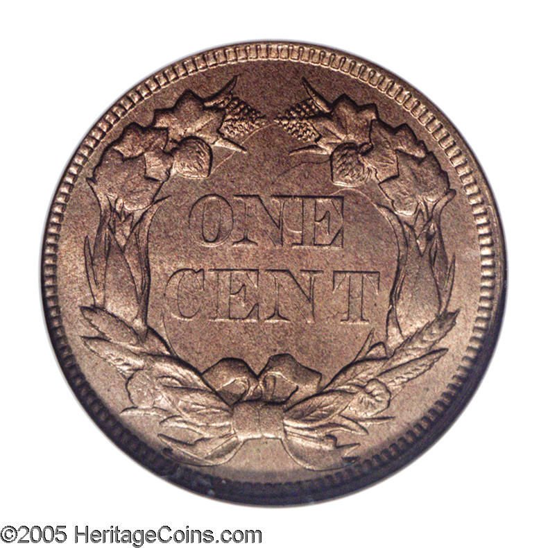 1857 MDC-002 Flying Eagle Penny - Photo Courtesy of Heritage Auctions