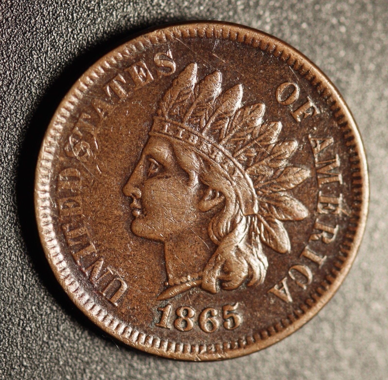 1865 ODD-002 Indian Head Penny – Photo by Ed Nathanson