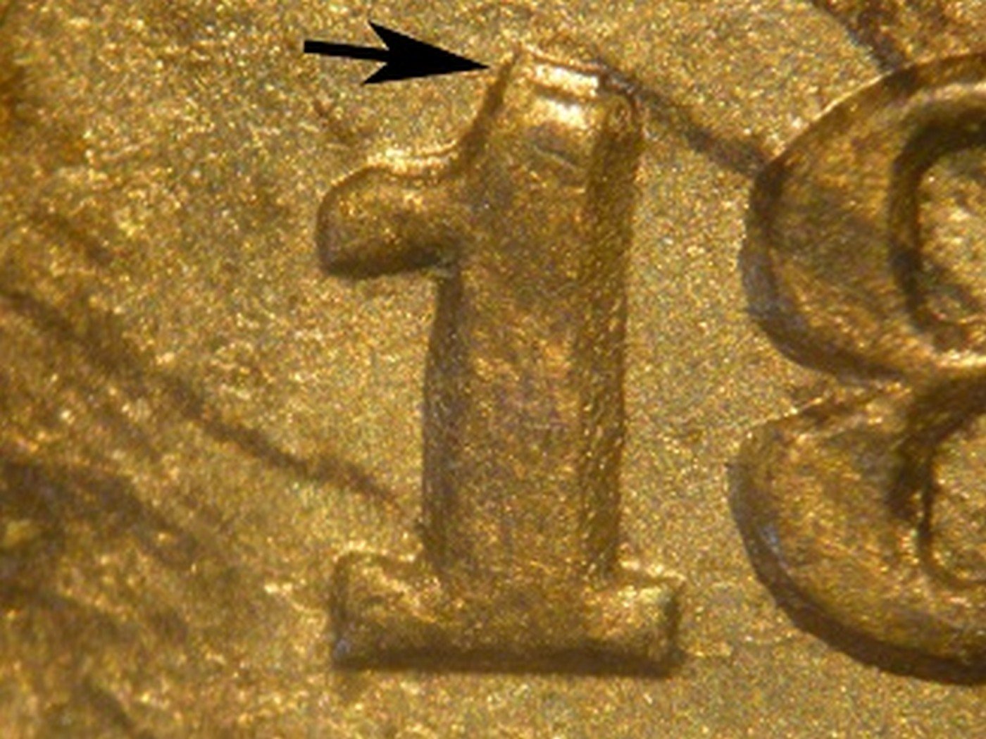 1865 Plain 5 RPD-008 - Indian Head Penny
