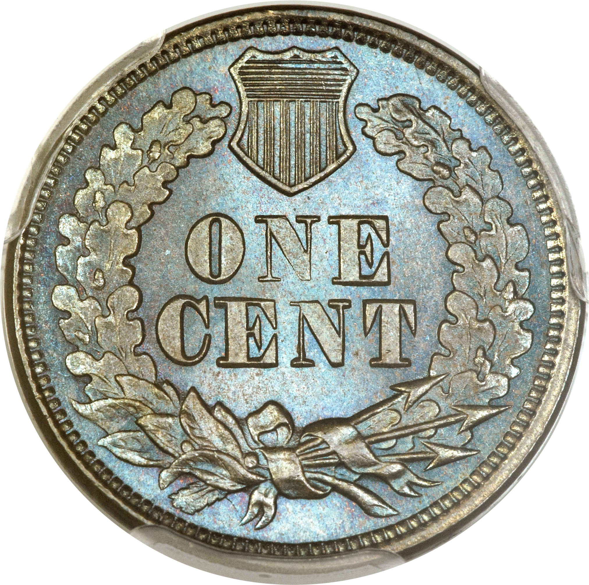 1872 DIE-002 Shallow N Indian Head Penny - Photos courtesy of Heritage Auctions