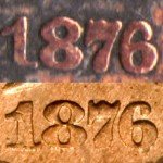 Counterfeit 1876 Indian Cent - Photo provided by Kurt Story