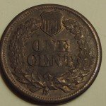 Counterfeit 1878 Shallow N Indian Cent Reverse
