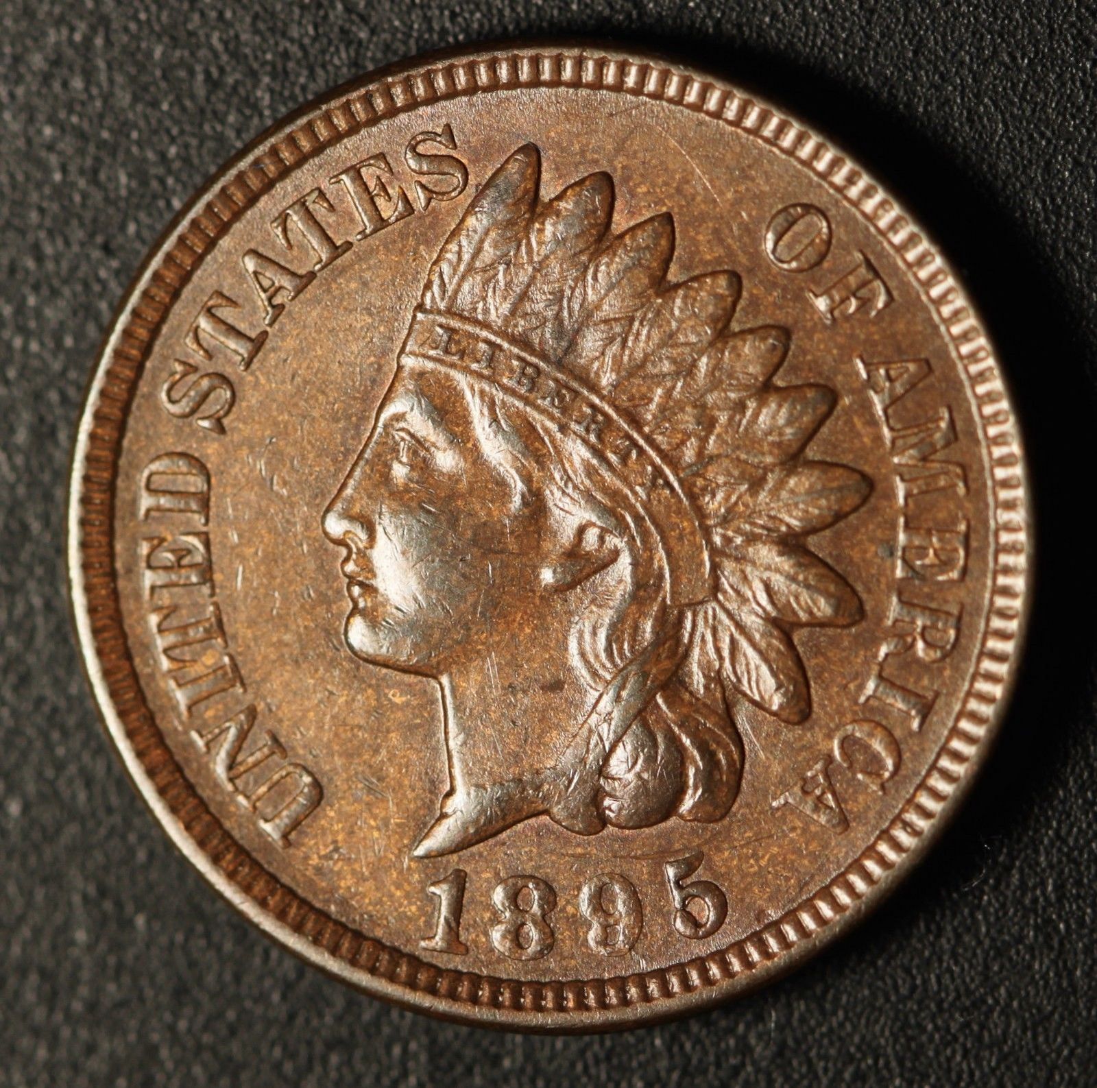 1895 RPD-012 - Indian Head Penny - Photo by Ed Nathanson