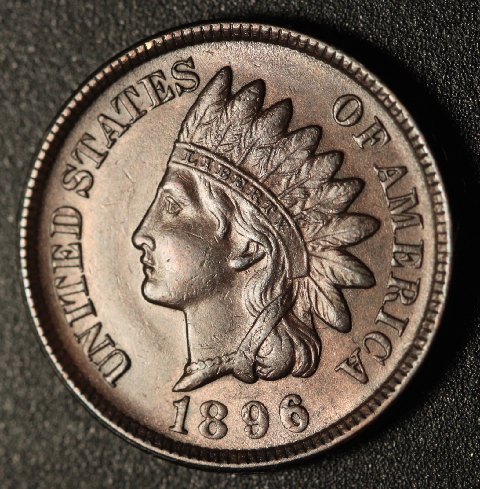 1896 RPD-012 - Indian Head Penny - Photo by Ed Nathanson