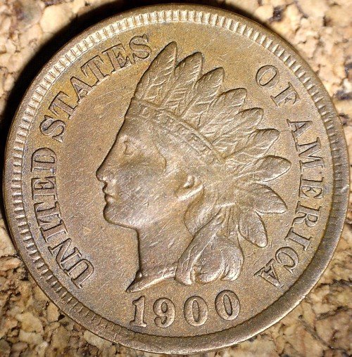 1900 RPD-016 - Indian Head Penny - Photo by David Killough
