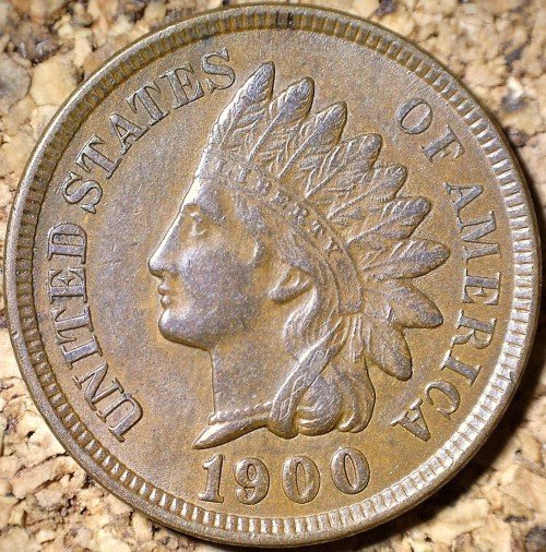 1900 RPD-022 - Indian Head Penny - Photo by David Killough