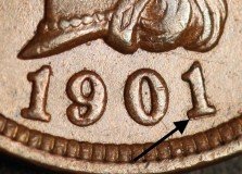 1901 RPD-002 - Indian Head Penny - Photo by Ed Nathanson