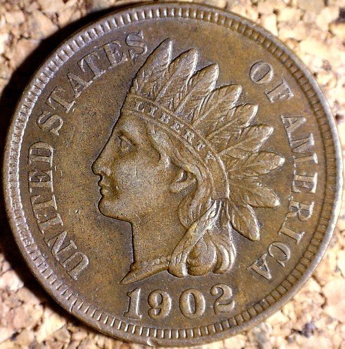 1902 RPD-010 - Indian Head Penny - Photo by David Killough