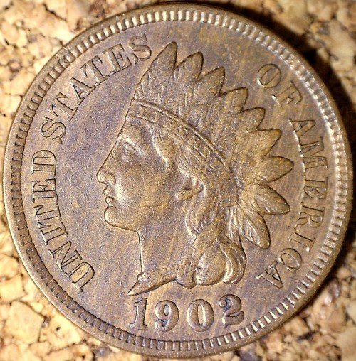 1902 RPD-005 - Indian Head Penny - Photo by David Killough