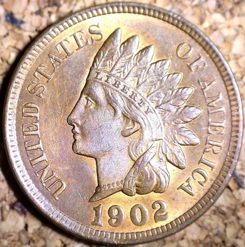 1902 MPD-005, RPD-009 - Indian Head Penny - Photo by David Killough