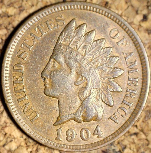 1904 RPD-005 - Indian Head Penny - Photo by David Killough