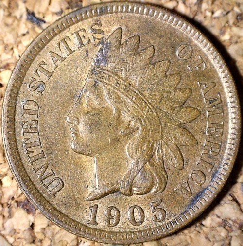 1905 RPD-002 - Indian Head Penny - Photo by David Killough