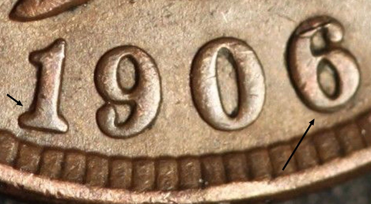1906 RPD-009 Indian Head Penny - Photo by Ed Nathanson