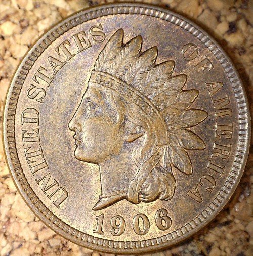 1906 RPD-031 - Indian Head Penny - Photo by David Killough