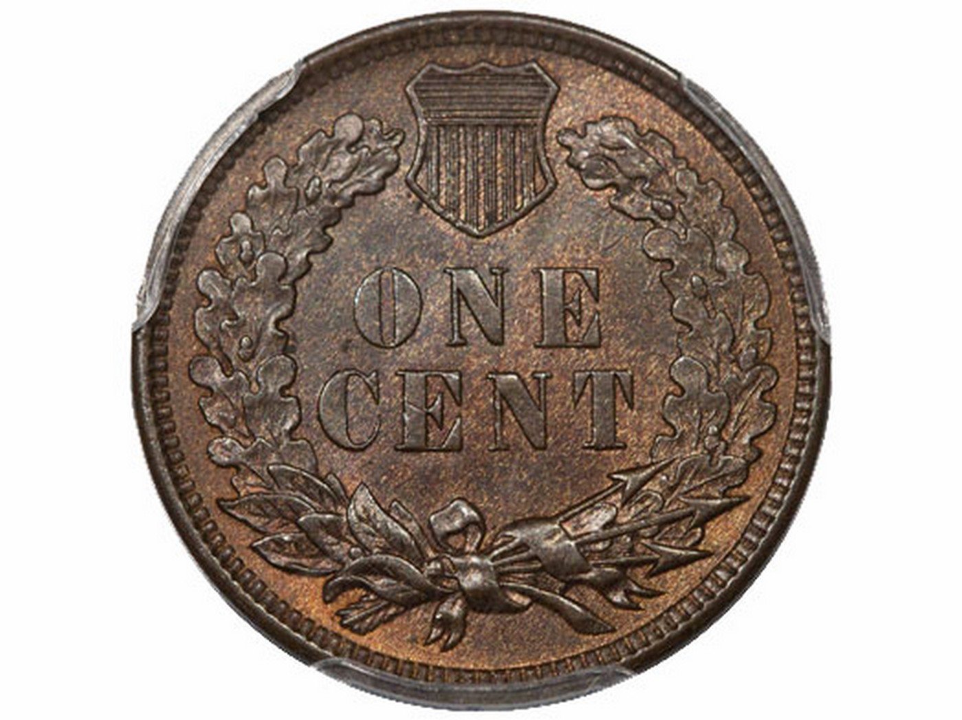 1906 Reverse of RPD-018 - Indian Head Penny - Photo by David Poliquin