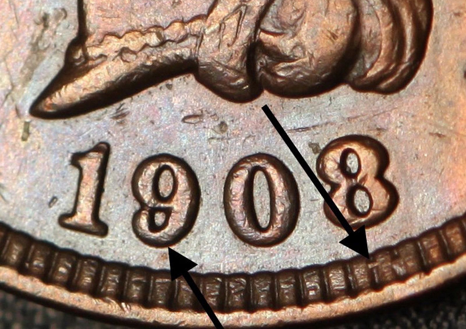 1908 MPD-006 - Indian Head Penny - Photo by Ed Nathanson