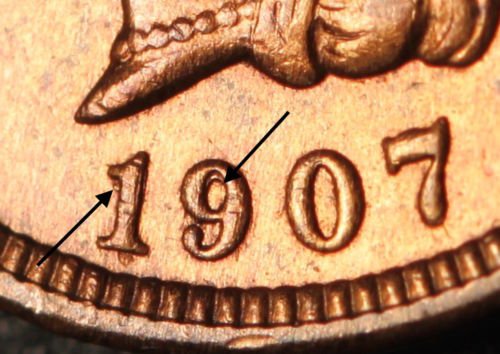 1907 RPD-007 - Indian Head Penny - Photo by Ed Nathanson