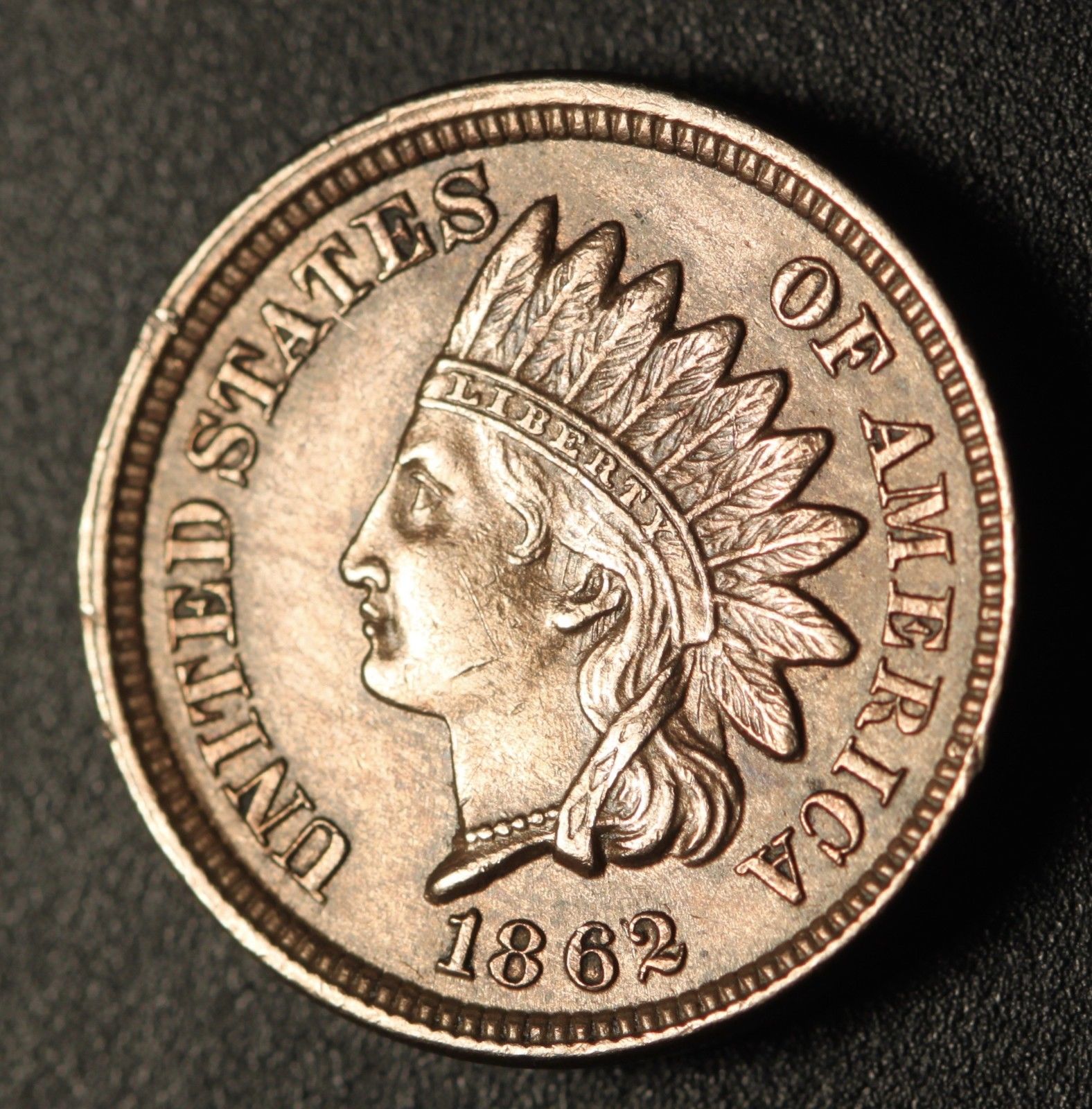 1862 ODD-003 - Indian Head Penny - Photo by Ed Nathanson