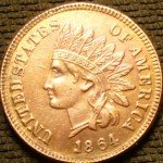 Counterfeit 1864 Indian Cent