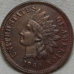 Counterfeit 1869 Indian Cent