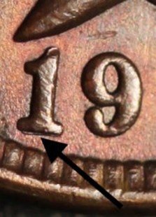 1900 RPD-013 - Indian Head Penny - Photo by Ed Nathanson