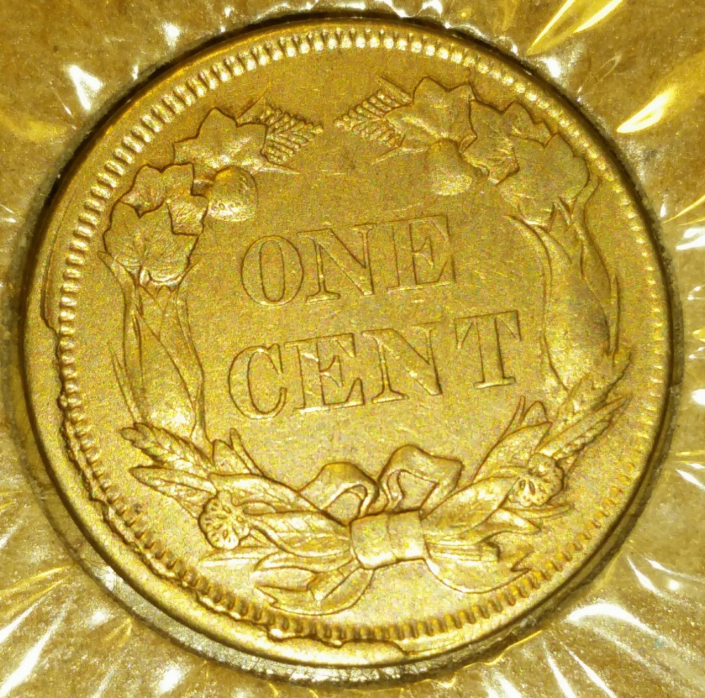 1858 DDR-009 - Indian Head Penny