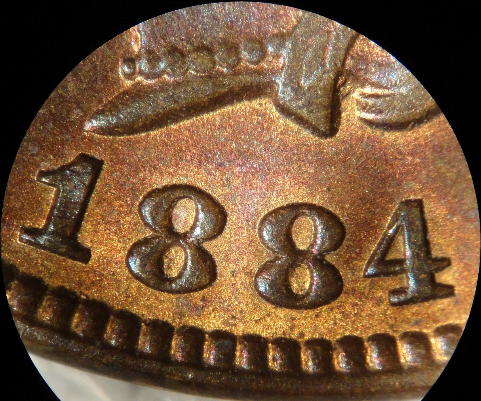 1884 RPD-001 - Indian Head Penny