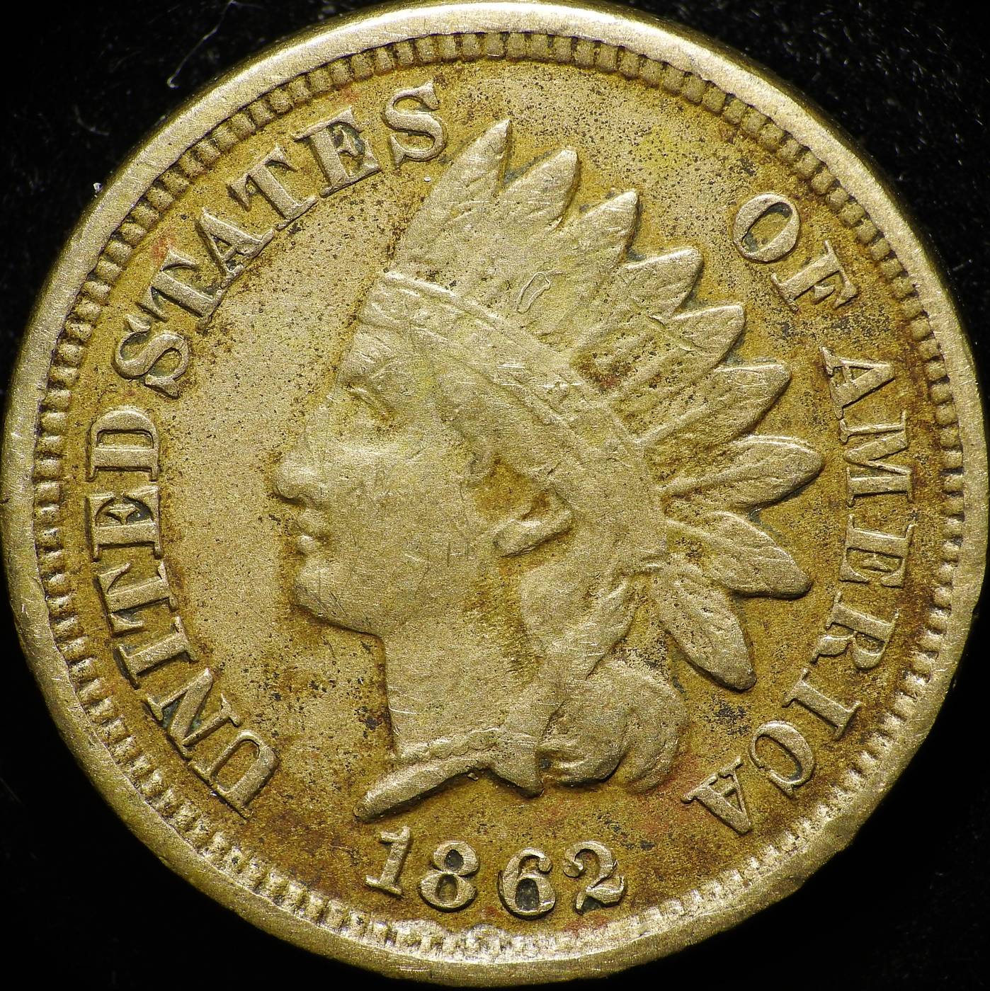 1862 MPD-004 - Indian Head Penny