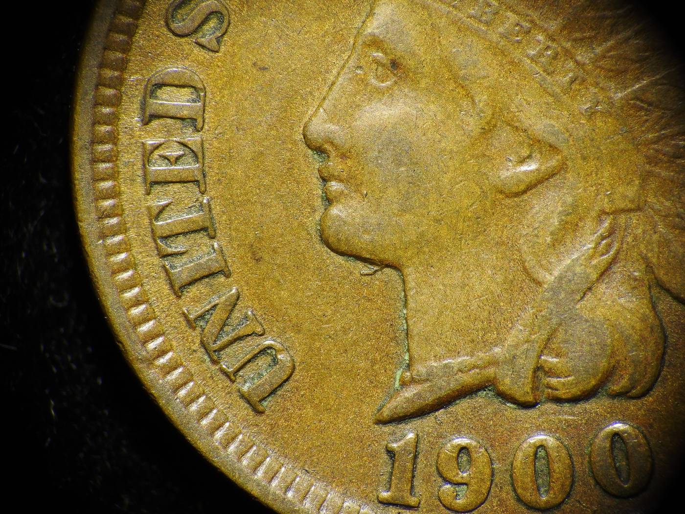 1900 ODD-001, RPD-012 - Indian Head Penny