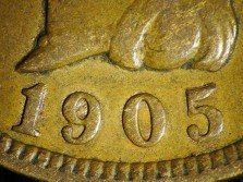 1905 RPD-005 - Indian Head Penny