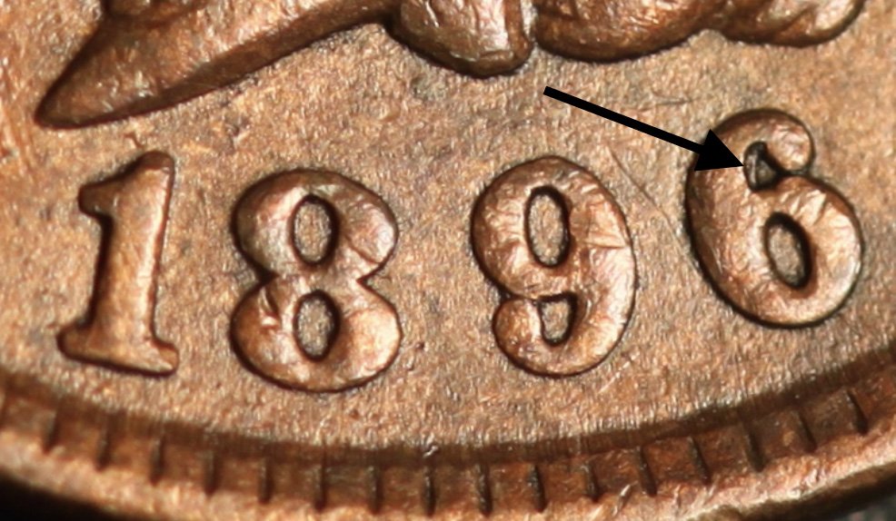 1896 RPD-003 - Indian Head Penny - Photo by Ed Nathanson