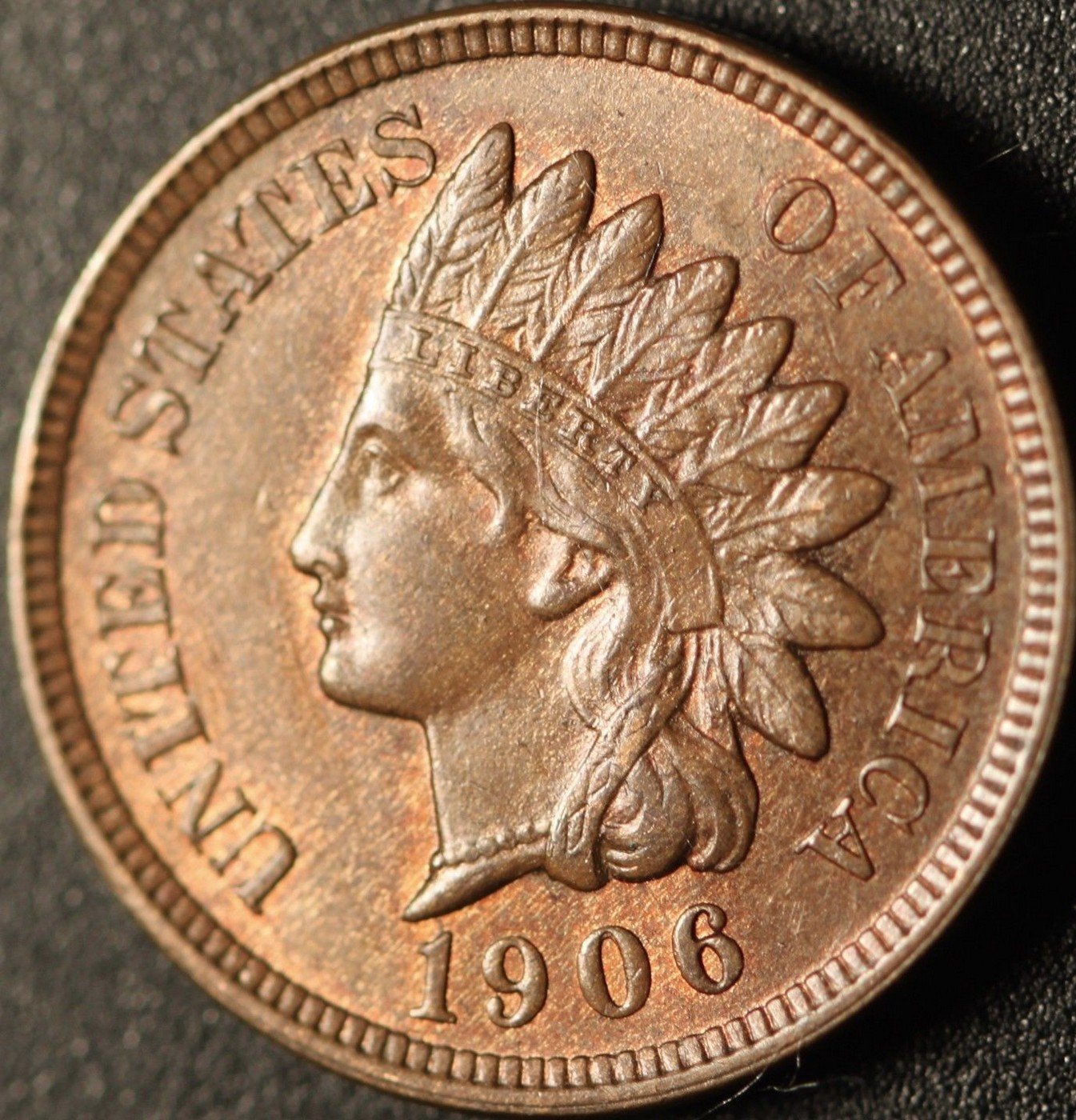 1906 MPD-002, RPD-014 - Indian Head Cent - Photo by Ed Nathanson