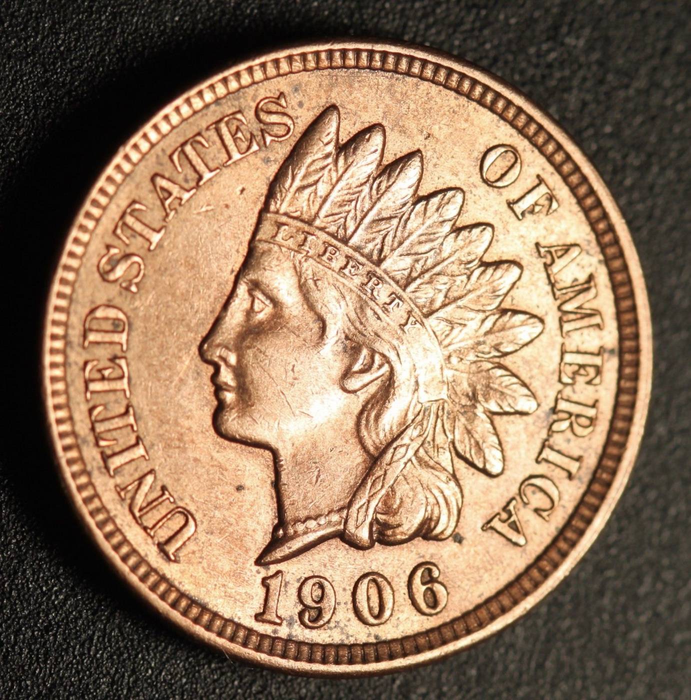 1906 RPD-040 - Indian Head Penny - Photo by Ed Nathanson