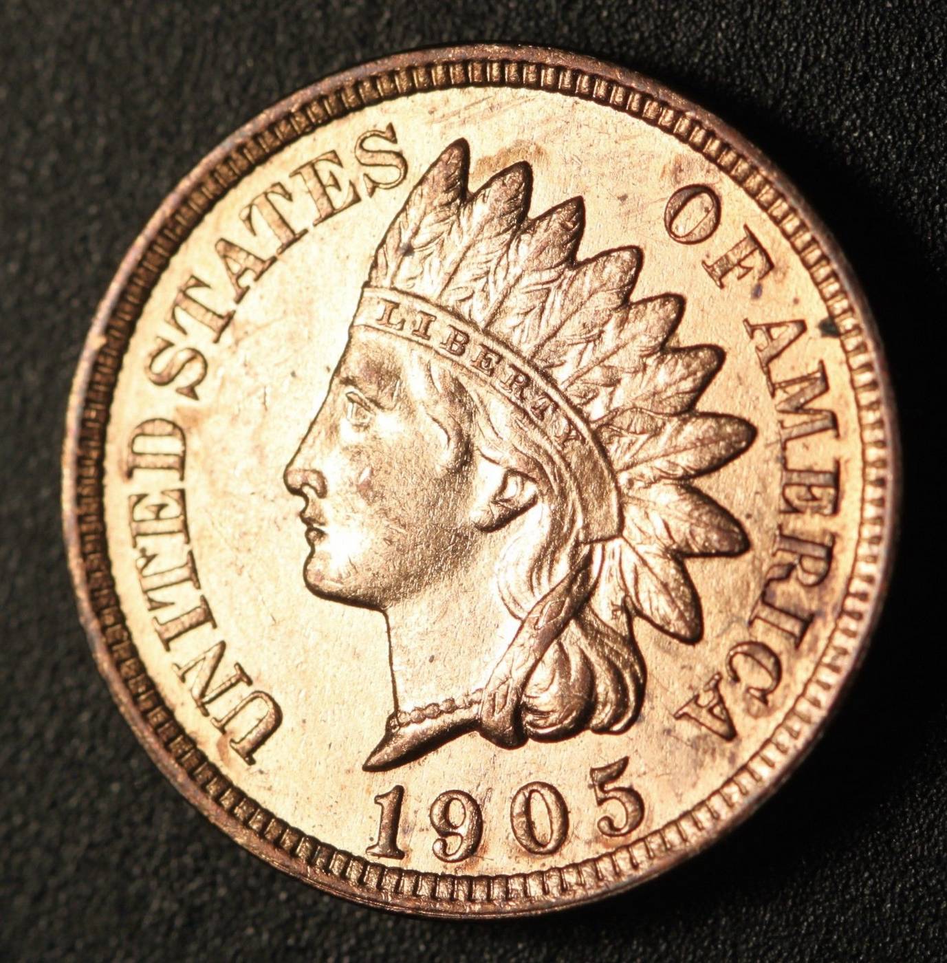 1905 RPD-009 - Indian Head Penny - Photo by Ed Nathanson