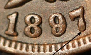 1897 RPD-020 Indian Head Penny - Photo by Ed Nathanson