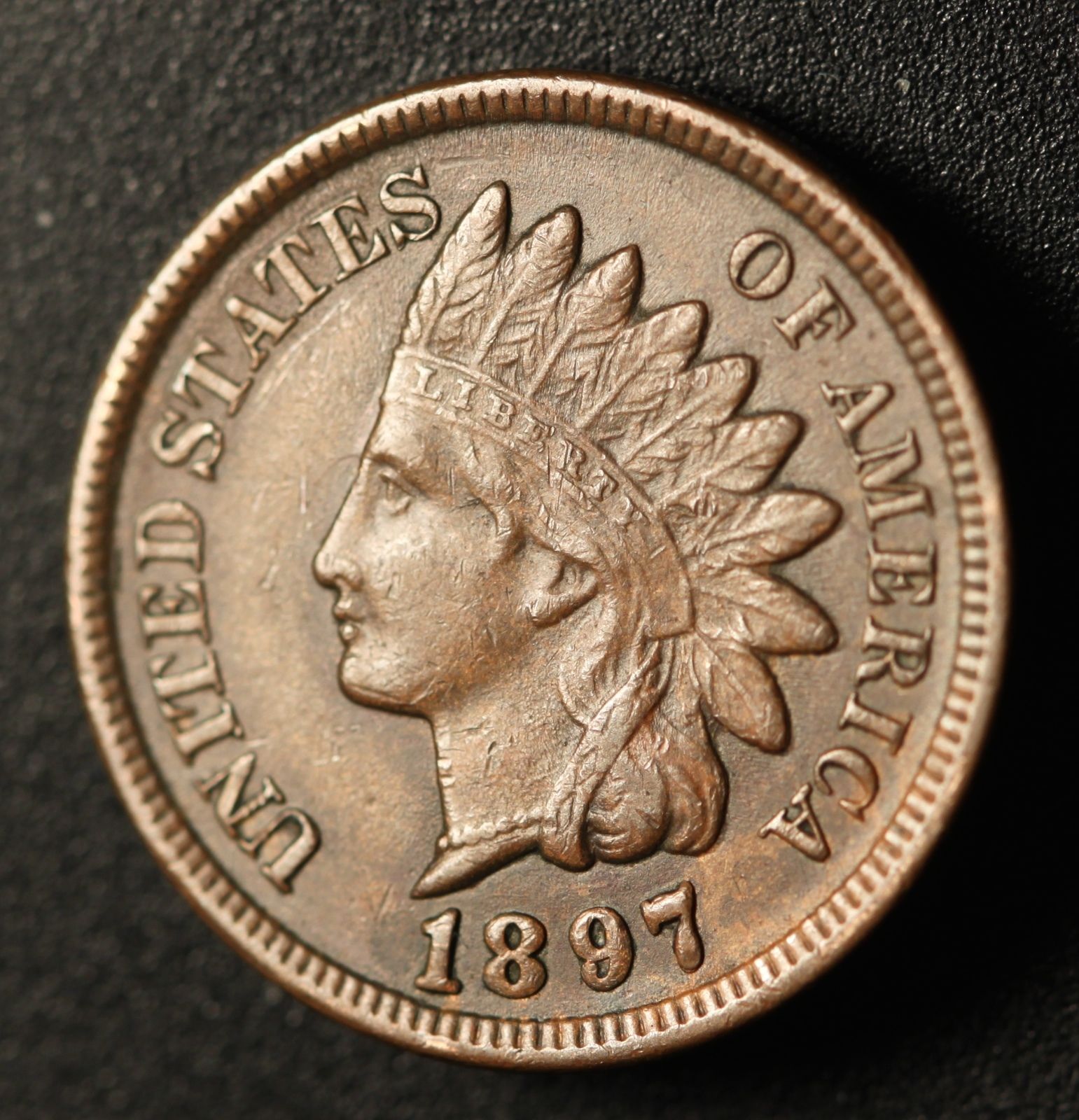 1897 RPD-020 Indian Head Penny - Photo by Ed Nathanson