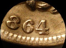 1864 BR No-L PUN-001 Indian Head Penny