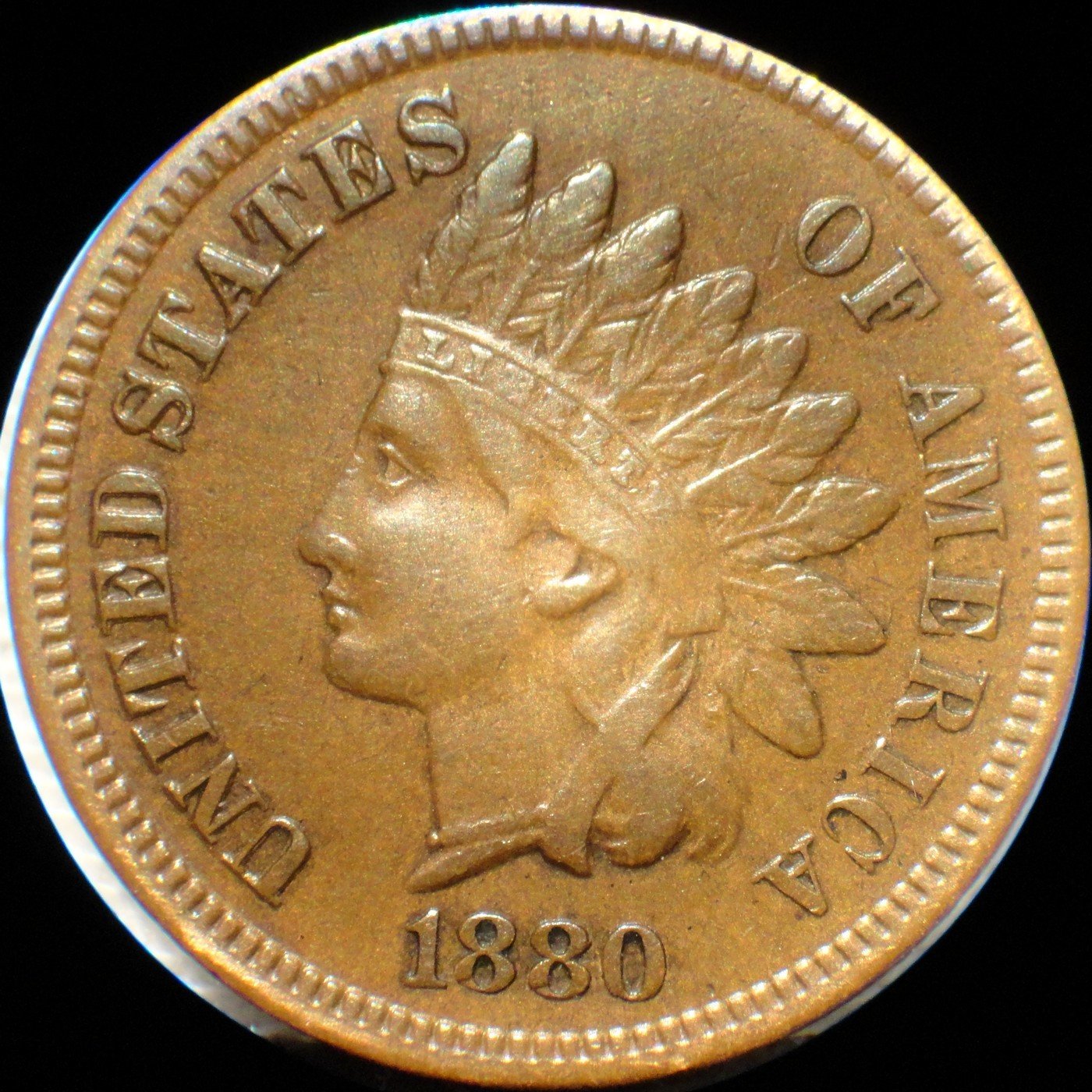 1880 PUN-008 Indian Head Penny