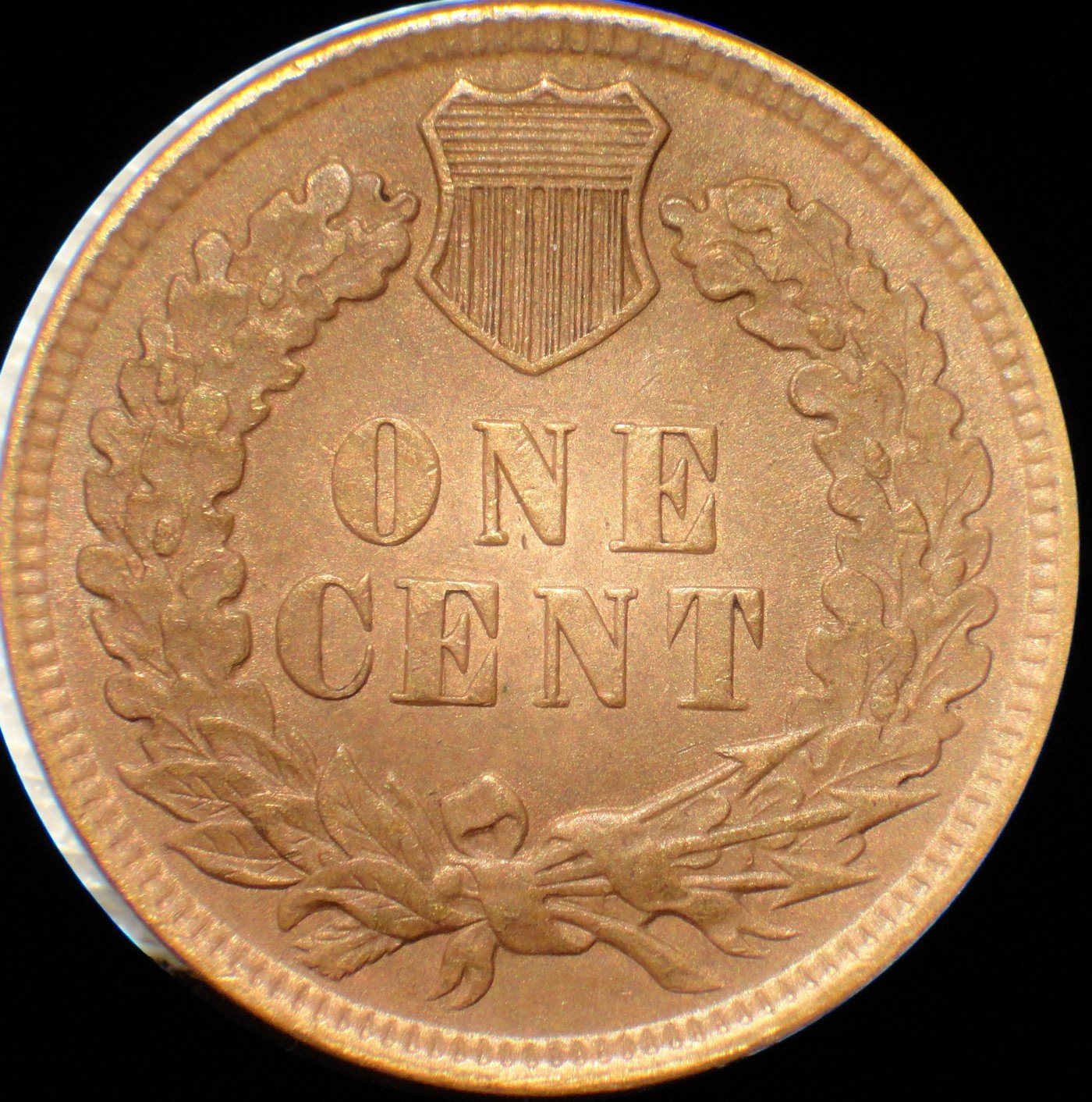 1899 Reverse of RPD-036 Indian Head Penny