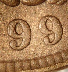 1899 RPD-036 Indian Head Penny