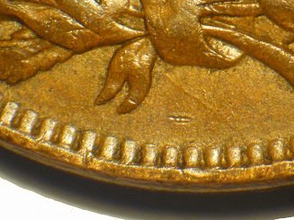 1906 Reverse of RPD-050 - Indian Head Penny - Photo by David Poliquin