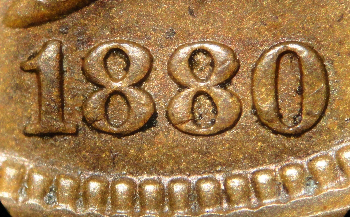 1880 PUN-009 - Indian Head Penny