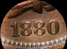 1880 PUN-012 - Indian Head Penny