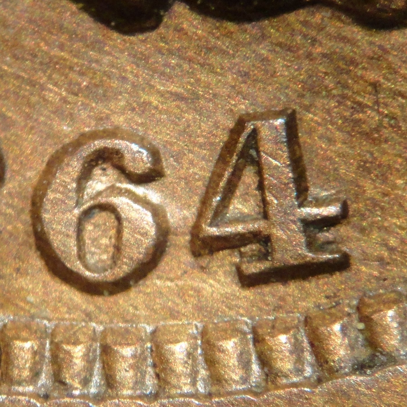 1864 No-L RPD-010 - Indian Head Penny
