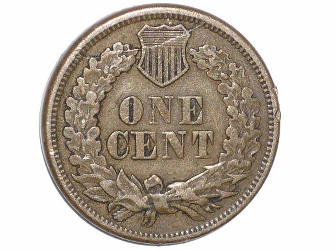 1863 CRK-003 - Indian Head Penny - Photo by David Poliquin
