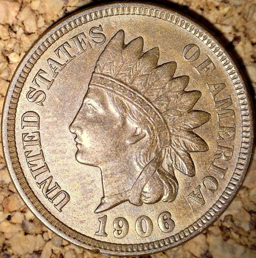 1906 RPD-051 - Indian Head Penny - Photo by David Killough