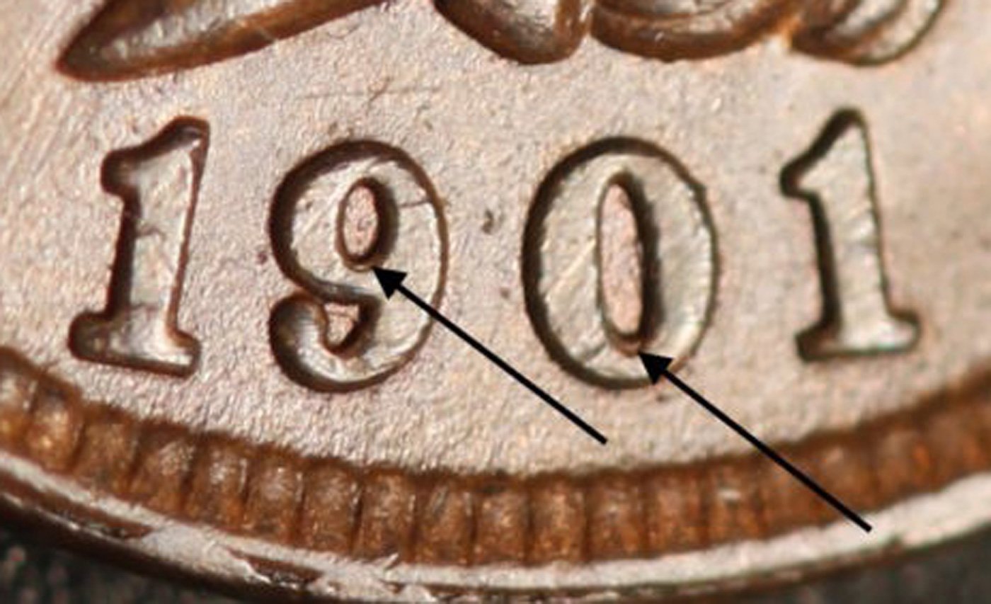 1901 RPD-023 - Indian Head Penny - Photo by Ed Nathanson